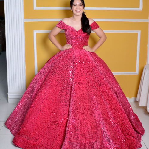 Vestido de XV Fucsia