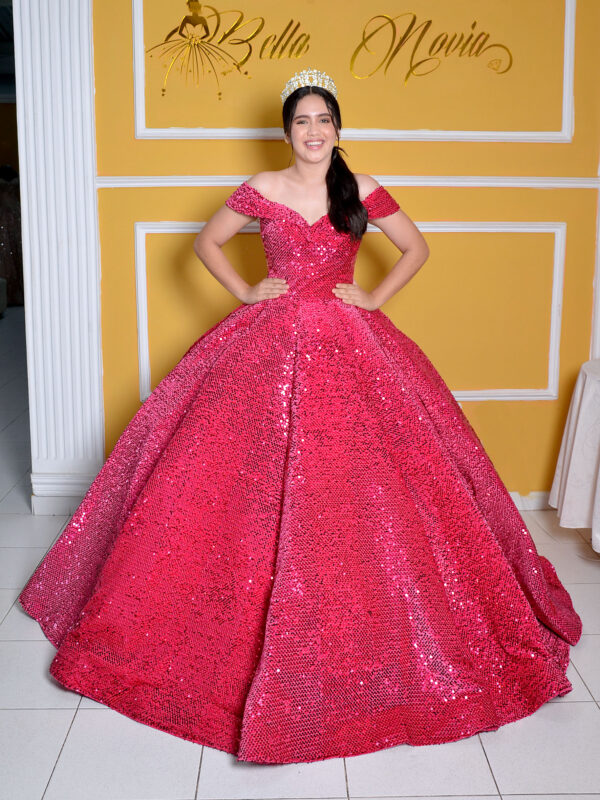 Vestido de XV Fucsia