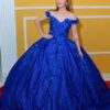 Vestido de XV Azul Eléctrico con Chispitas – Puro Glamour y Magia