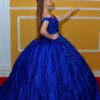 Vestido de XV Azul Eléctrico con Chispitas – Puro Glamour y Magia