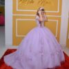 Vestido de XV Lila en 3D – Dulzura, Glamour y Fantasía en un Solo Diseño