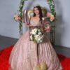 Vestido de XV Oro Rosa Imperial – La Elegancia Perfecta para tu Gran Noche