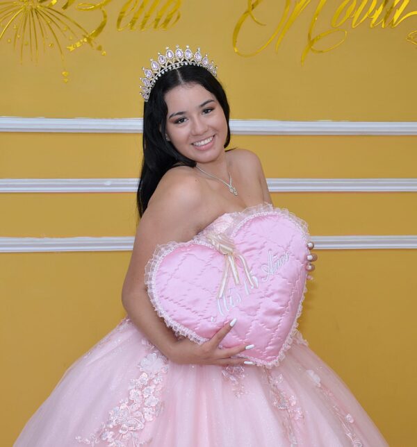 Vestido de XV Pink Pastel– ternura y delicadeza en tu noche especial