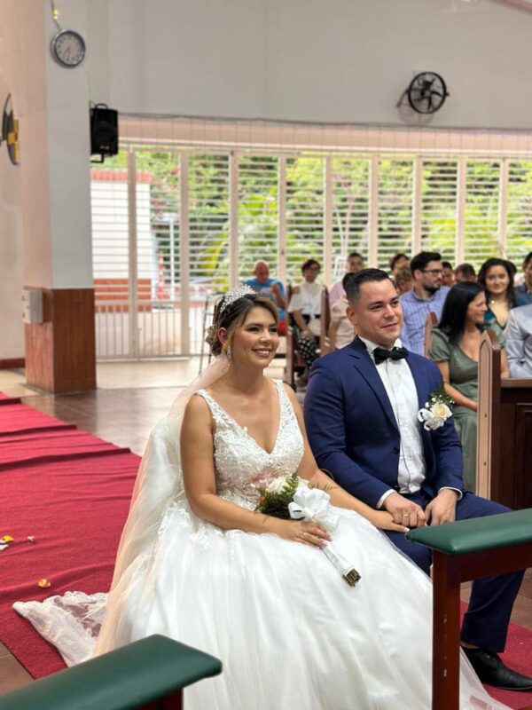 seguros Vestido de Novia Luisa